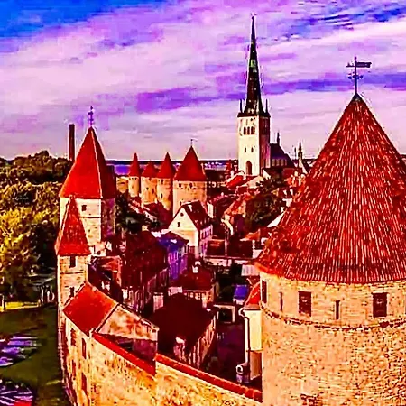 Apartament Medieval Unit With Sauna Tallin